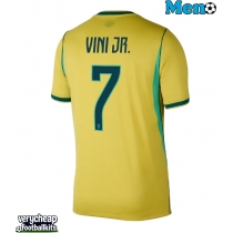 Brazil Vinicius Junior #7 Replica Home Shirt World Cup 2026 Short Sleeve
